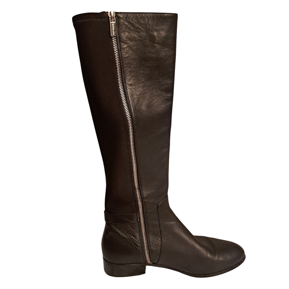Michael Kors Hamilton Leather Riding Boot - Picture 2 of 15
